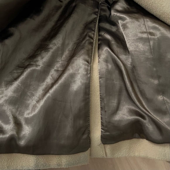 Calvin Klein Wool Blend Trench Coat - Picture 7 of 9